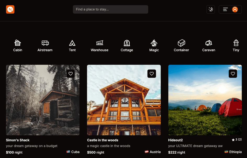 NextBnB: Airbnb Clone